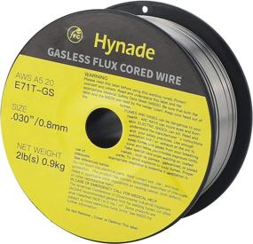 img 3 attached to 🔌 Flux Core Gasless Mig Wire: Mild Steel E71TGS 0.030 Inch Diameter - 2 lbs Spool