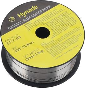 img 2 attached to 🔌 Flux Core Gasless Mig Wire: Mild Steel E71TGS 0.030 Inch Diameter - 2 lbs Spool