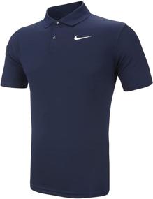 img 1 attached to Nike Dri Fit Victory Obsidian White Men's Clothing
