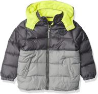 ixtreme boys ripstop puffer red: stylish and warm boys' clothing - jackets & coats for a cozy winter logo