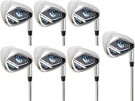 🏌️ lazrus premium golf irons - experience superior performance with individual or golf irons set for men (4,5,6,7,8,9,pw) or driving irons (2&3) - choose right or left hand - steel shaft regular flex golf clubs logo