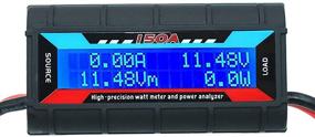 img 4 attached to ⚡️ RGBZONE 150 Amps Power Analyzer: High Precision RC Watt Meter for RC, Battery, Solar, Wind Power