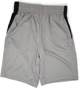 img 4 attached to 🏀 Performance Mesh Basketball Shorts for Active Boys by Andrew Scott