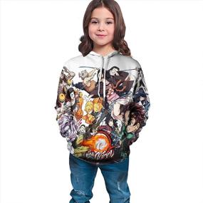 img 1 attached to 👕 Stylish Ainlawn Pullover Printed Hoodies for Boys' Fashion Hoodies & Sweatshirts