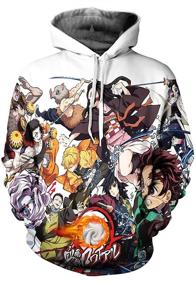 img 4 attached to 👕 Stylish Ainlawn Pullover Printed Hoodies for Boys' Fashion Hoodies & Sweatshirts