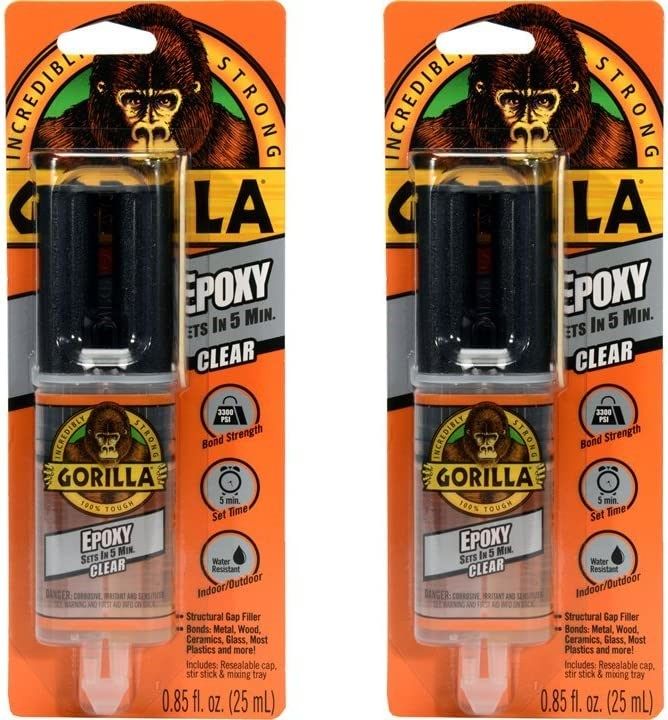 gorilla epoxy minute ounce syringe 로고