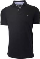 tommy hilfiger stretch pique medium men's clothing: comfortable and versatile style logo