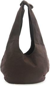 img 2 attached to 👜 Canvas Sleepyville Critters Hang Loose Sloth Hobo Bag with Sleepy Vibes