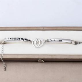 img 1 attached to 🌹 Heartfelt FAADBUK Memorial Jewelry: A Meaningful Bracelet to Honor Your Loved One in Heaven