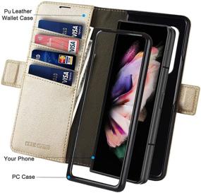 img 1 attached to KEZiHOME Samsung Galaxy Z Fold 3 5G Case With S Pen Holder