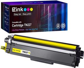 img 4 attached to 🔒 E-Z Ink (TM) High Yield Compatible Toner Cartridge Replacement for Brother TN227 TN-227 TN223 TN-223 - Yellow - for MFC-L3770CDW MFC-L3750CDW HL-L3230CDW HL-L3290CDW HL-L3210CW MFC-L3710CW