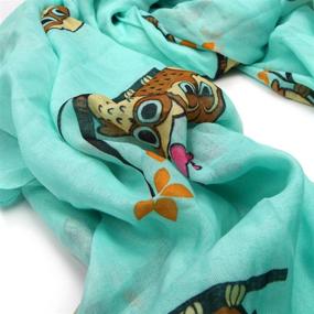img 1 attached to Premium Night Print Fashion Scarf Women's Accessories in Scarves & Wraps