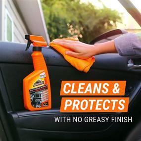 img 2 attached to 🚗 Armor All Extreme Shield Protectant Spray for Cars - Interior Cleaner with UV Protection to Prevent Cracking & Fading - Medium Shine - 16 Fl Oz - 19134