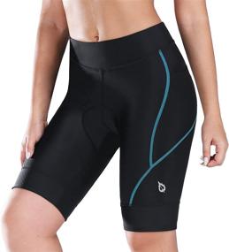 img 2 attached to BALEAF Women's Cycling Shorts with 4D Padding, Pockets & Wide Waistband for Spinning, Road Biking, UPF50+