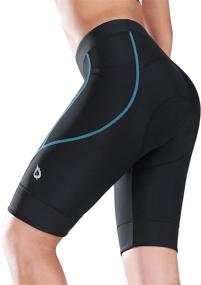 img 3 attached to BALEAF Women's Cycling Shorts with 4D Padding, Pockets & Wide Waistband for Spinning, Road Biking, UPF50+