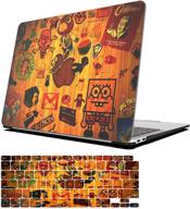 aoggy compatible with macbook 12 inch case model: a1534，with retina display logo