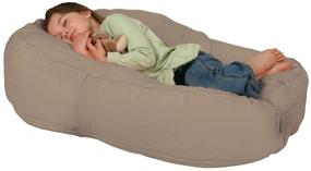 img 2 attached to Latte Leachco Pillay Plush Sling-Style Lounger