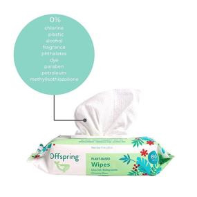 img 3 attached to 👶 Offspring Baby Wipes: Ultra Soft, Large, Thick, Absorbent & Eco-Friendly with Aloe for Gentle Cleansing