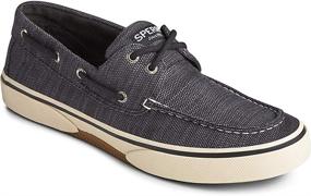 img 3 attached to 👟 Sperry Men's Halyard Boat Charcoal Shoes for Men