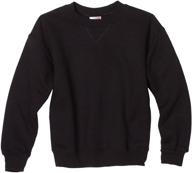 classic black x large boys' sweatshirt by soffe: superior comfort & style logo