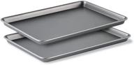 🍪 calphalon classic bakeware special value 12-by-17-inch rectangular nonstick jelly roll pans - set of 2: efficient baking delight! logo