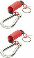 🚚 taitong 2pcs 4 foot breakaway cable: reliable trailer brake safety and towing wire logo