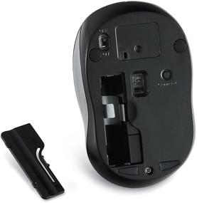 img 1 attached to 🔵 Wireless Blue LED Mouse - Blue by Verbatim