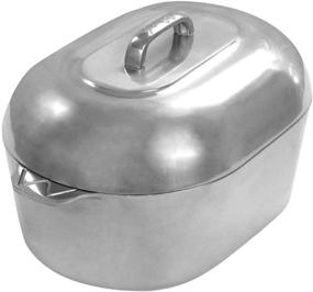 img 4 attached to Cajun Cookware Roasters Aluminum Roaster