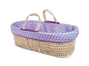 img 2 attached to Tadpoles Moses Basket Bedding Lavender