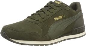 img 4 attached to PUMA Runner Regular Burnt Forest Men's Shoes