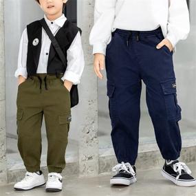 img 3 attached to Adorable MINI PANDA Toddler Little 2 Pack Boys' Clothing for Stylish Kids