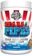 merica labz stars pipes servings sports nutrition logo