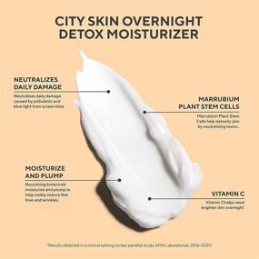 img 2 attached to 🏙️ Murad City Skin Overnight Detox Увлажняющий крем - Витамин C Ночной крем для лица Детоксикация и Осветление, 1.7 жидких унций