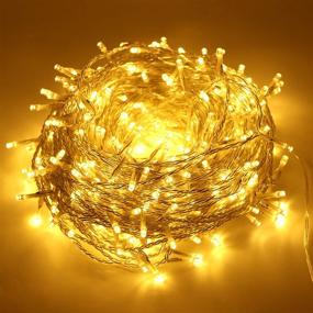 img 2 attached to 400-Count LED Christmas Lights (8 Modes) - 140.7 ft Warm White String Lights for Indoor/Outdoor Decor