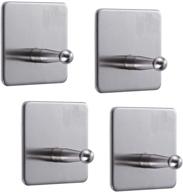 amerlery wall hooks 7lb(max) stainless steel reusable seamless hooks industrial hardware logo