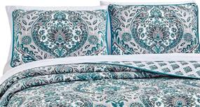 img 2 attached to Linen Plus Coverlet Bedspread Turquoise