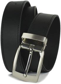 img 1 attached to Black Balsam Knob Belt Leather