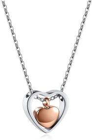 img 4 attached to AllerPierce Necklace Cremation Keepsake Stainless