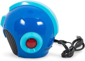 img 3 attached to 🎧 Портативная мультимедийная колонка Rockman Mega Man Helmet на USB – с проводом для ПК, монитора, рабочего стола, ноутбука, игрового смартфона, планшета, iPod, проектора, телевизора и других устройств – аудиоразъем 3.5 мм с кабелем Aux