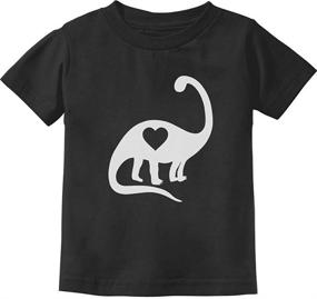 img 4 attached to TeeStars Dinosaur Heart Toddler T Shirt Boys' Clothing