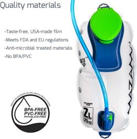 img 1 attached to Water Bladder Hydration Pack Replacement Outdoor Recreation