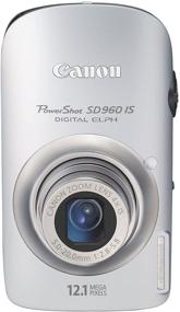 img 3 attached to 📷 Canon PowerShot SD960IS 12.1 Мп Цифровая камера: Универсальное увеличение, потрясающая стабилизация изображения и четкий ЖК-дисплей - Серебряная красота!