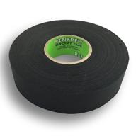 renfrew straight edge black cloth hockey tape, 1 inch x 25m логотип