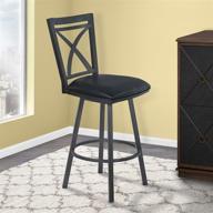 armen living lcnobamfbl30 barstool leather логотип