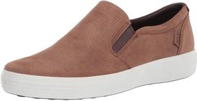 img 4 attached to 👟 ECCO Cocoa Perforated Slip Sneaker: Style & Comfort Combined