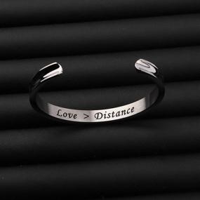 img 2 attached to Zuo Bao Long Distance 💑 Relationship Gift Bracelet: Love Transcends Any Distance!