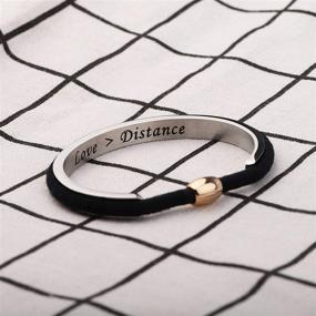 img 3 attached to Zuo Bao Long Distance 💑 Relationship Gift Bracelet: Love Transcends Any Distance!