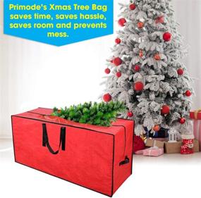 img 1 attached to 🎄 Primode Christmas Tree Storage Bag, 7 Ft. Tall Disassembled Tree, 45” x 15” x 20” Container