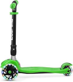 img 1 attached to 🛴 Enhance Fun and Mobility with the JETSON Twin Folding 3-Wheel Kick Scooter - Perfect for Kids Ages 5+!