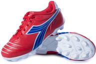 ⚽ diadora kids' cattura md jr soccer shoes - high-performance cleats for outdoor and indoor logo